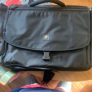Vintage Apple computer laptop tote